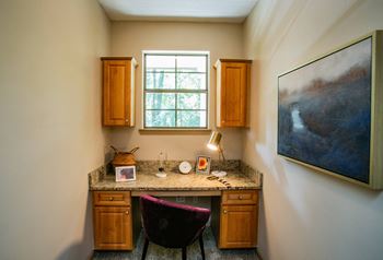 Stone creek at brookhaven apartment homes built-in desk